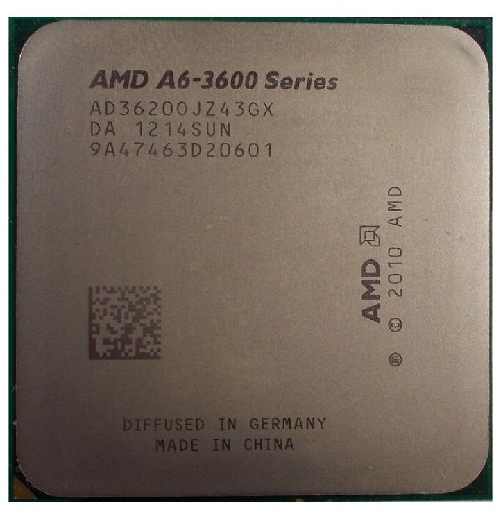 Процессор AMD A6-3620 FM1,  4 x 2200 МГц, OEM