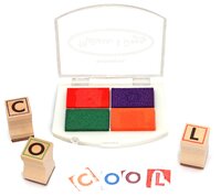 Набор штампов Melissa & Doug Алфавит (3557)