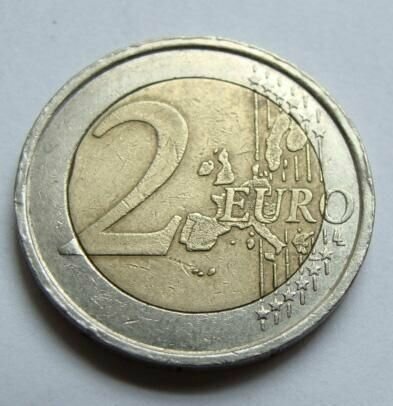 2 евро Италия 2002 год