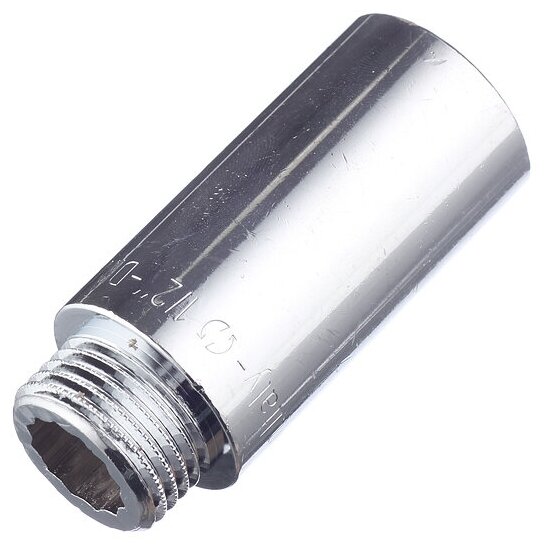 Удлинитель Stout 1/2"x50 мм хромированная латунь - фото №1