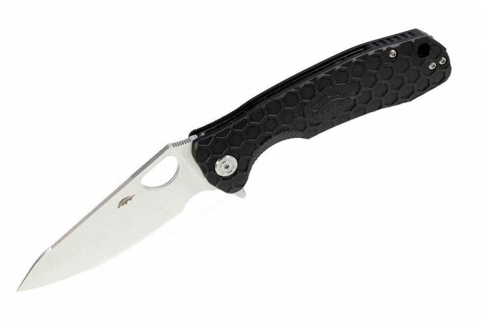 Нож Honey Badger Leaf M с чёрной рукоятью