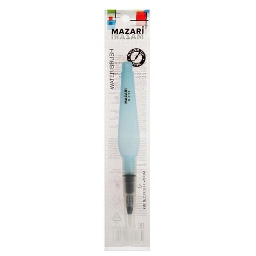 Кисть Mazari синтетика с резервуаром для краски воды круглая 30 мм 294₽
