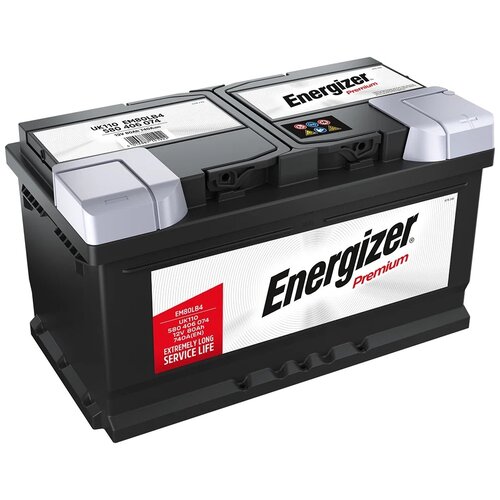 Автомобильный аккумулятор Energizer Premium EM80LB4 315х175х175