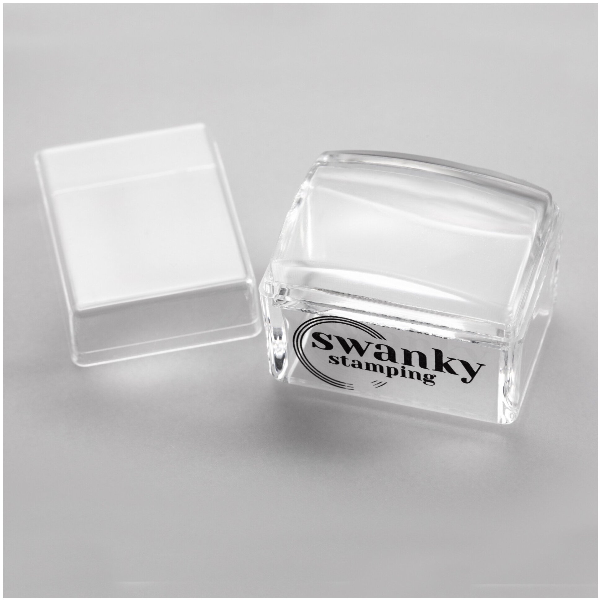 Swanky Stamping, штамп силиконовый прямоугольный (прозрачный, 2.5*3.5 см)