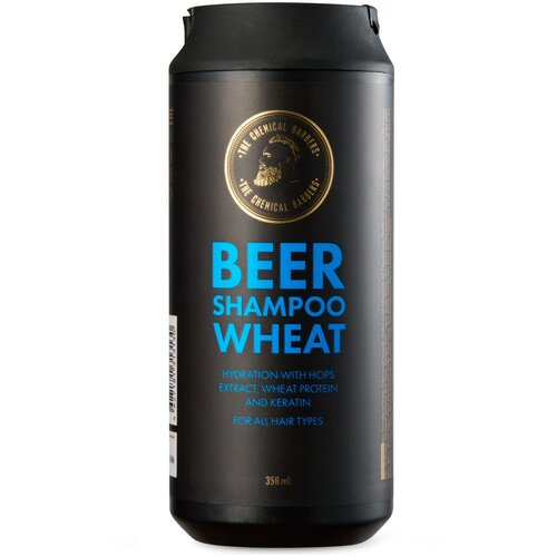 The Chemical Barbers Beer Shampoo Wheat с кератином, 350 мл