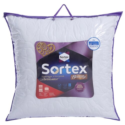 фото Подушка sortex beauty любимая (255-512) 70 х 70 см белый