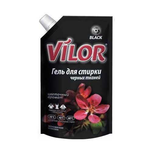 Vilor Гель для стирки Vilor черных тканей 1 л, 10 шт.