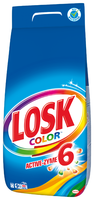 Стиральный порошок Losk Active-Zyme 6 Color (автомат) 9 кг пластиковый пакет