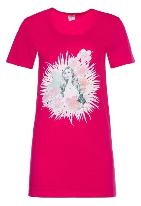 Сорочка TUsi, размер 46, розовый - фотография № 1