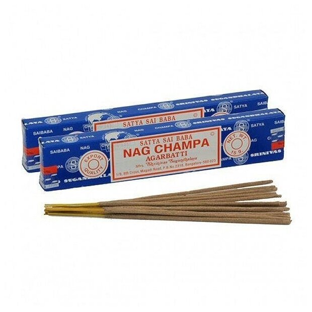 Благовония Наг Чампа "Nag Champa", набор из 2 блоков по 15 гр.