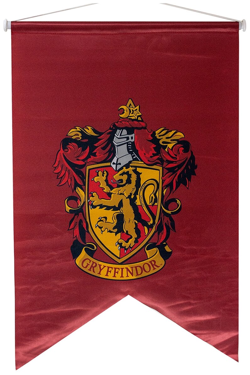 Sihir Dukkani Флаг Гарри Поттер Гриффиндор FLS033, бордовый - фотография № 1