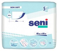 Пеленки Seni Soft SE-091-S005-J01, 40 х 60 см, 5 шт.