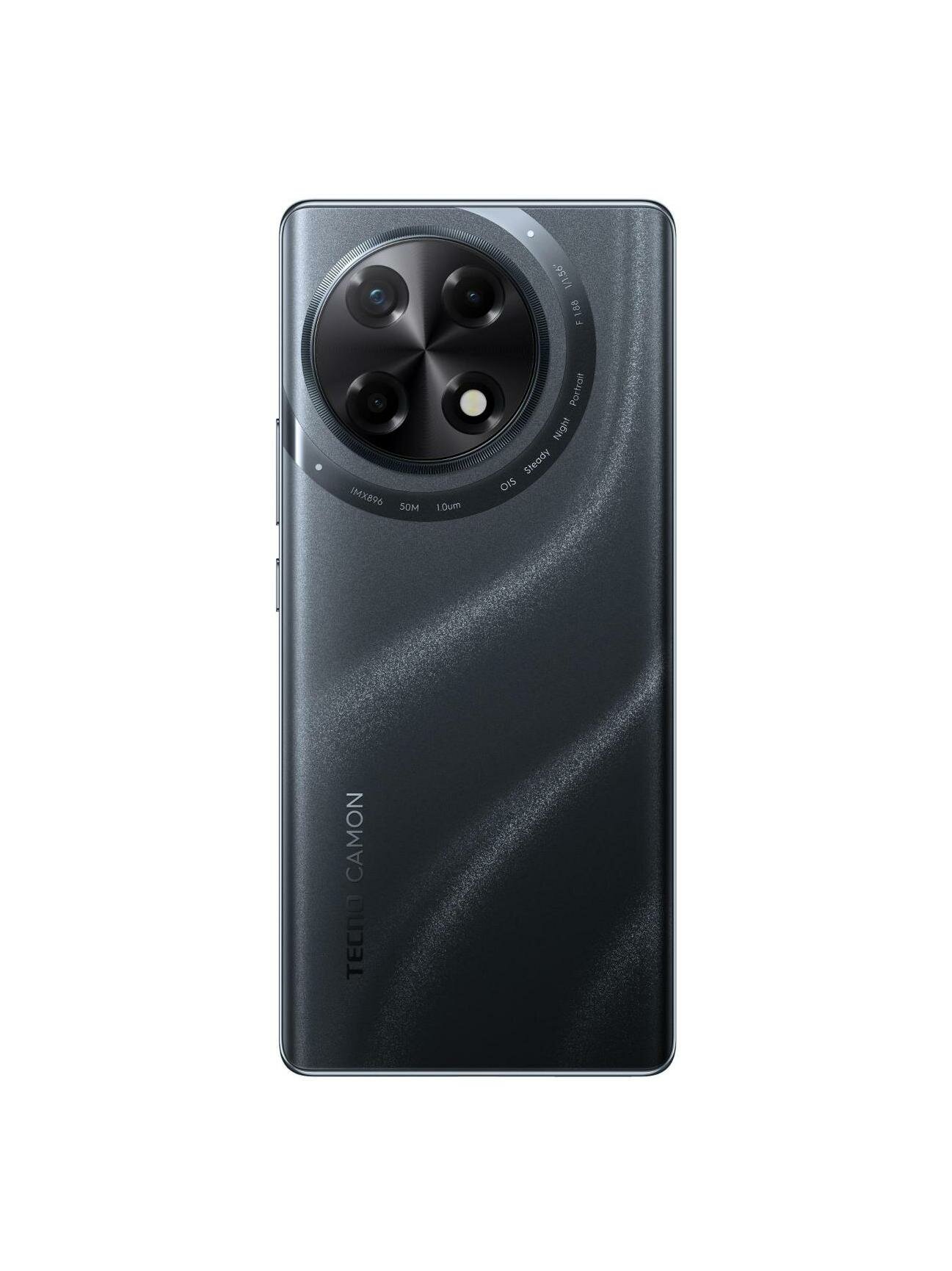 Смартфон Tecno CAMON 30S 8/128GB Celestial Black — фото 1