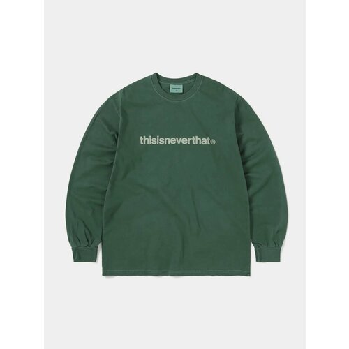 фото Лонгслив thisisneverthat t-logo l/s tee, размер xl, , blue&green
