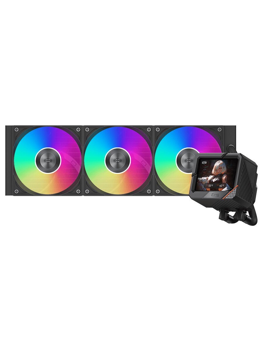Система жидкостного охлаждения PCCOOLER GT360 ARGB Display BK