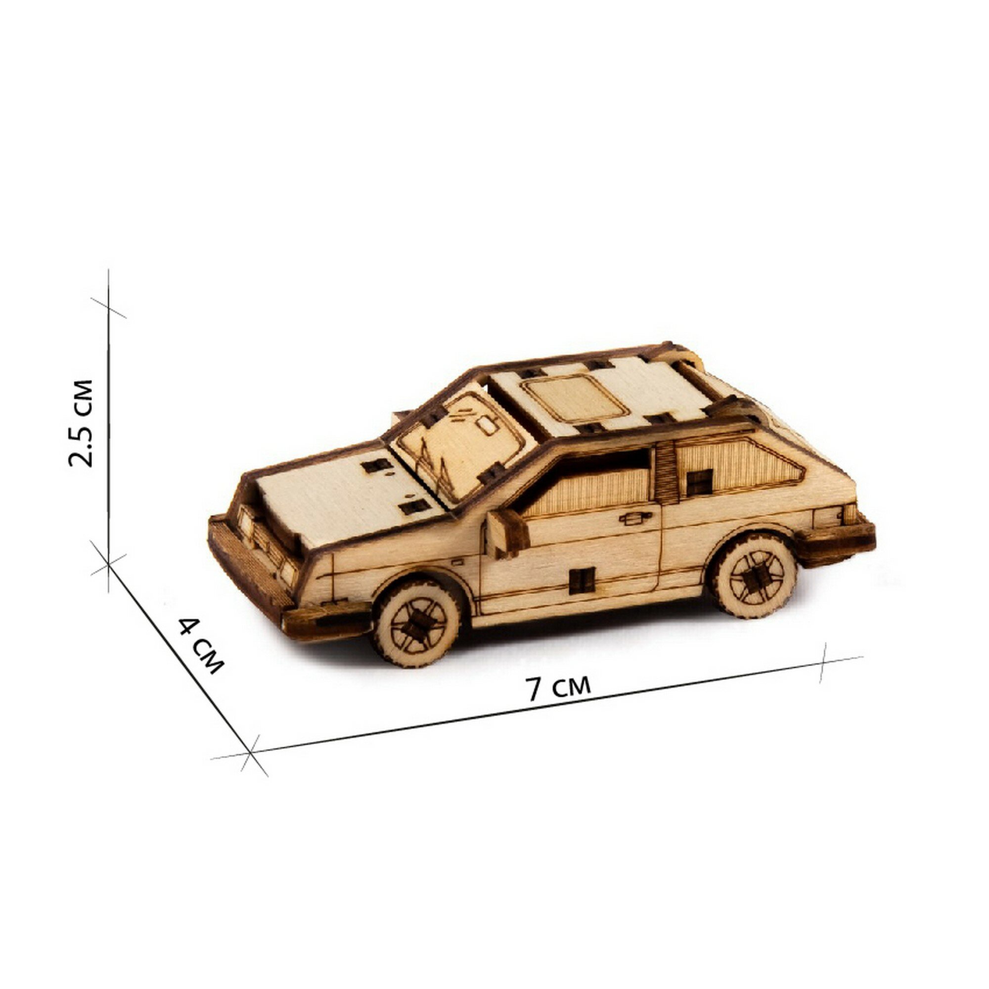 Конструктор Uniwood Вазики деревянный — фото 1