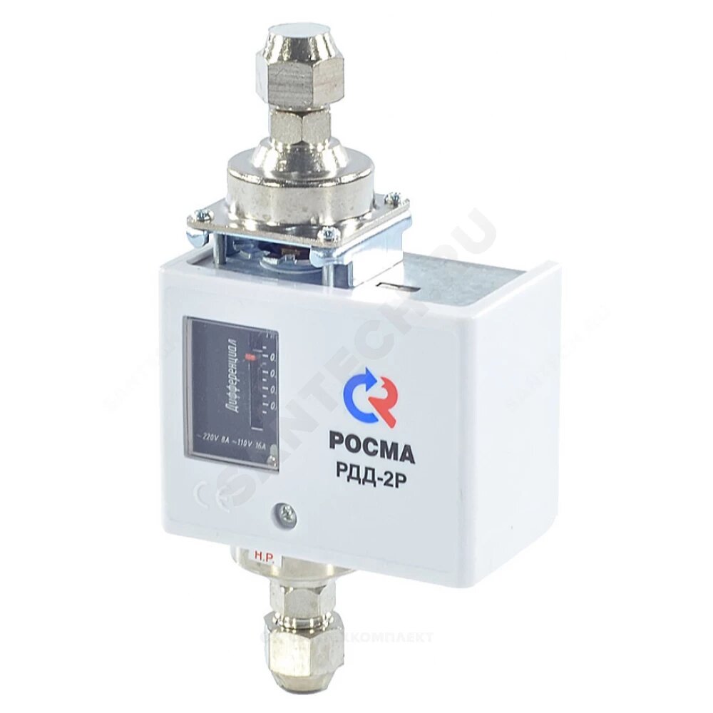 Реле давления РДД-2Р 0.5-2бар G1/4" 220В 110C Росма 00000004012