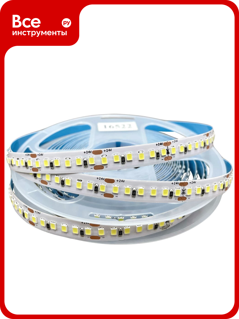 Светодиодная лента truEnergy 144W/m 6000K 24V SMD2835 180D IP20 1440Lm 5м 16522