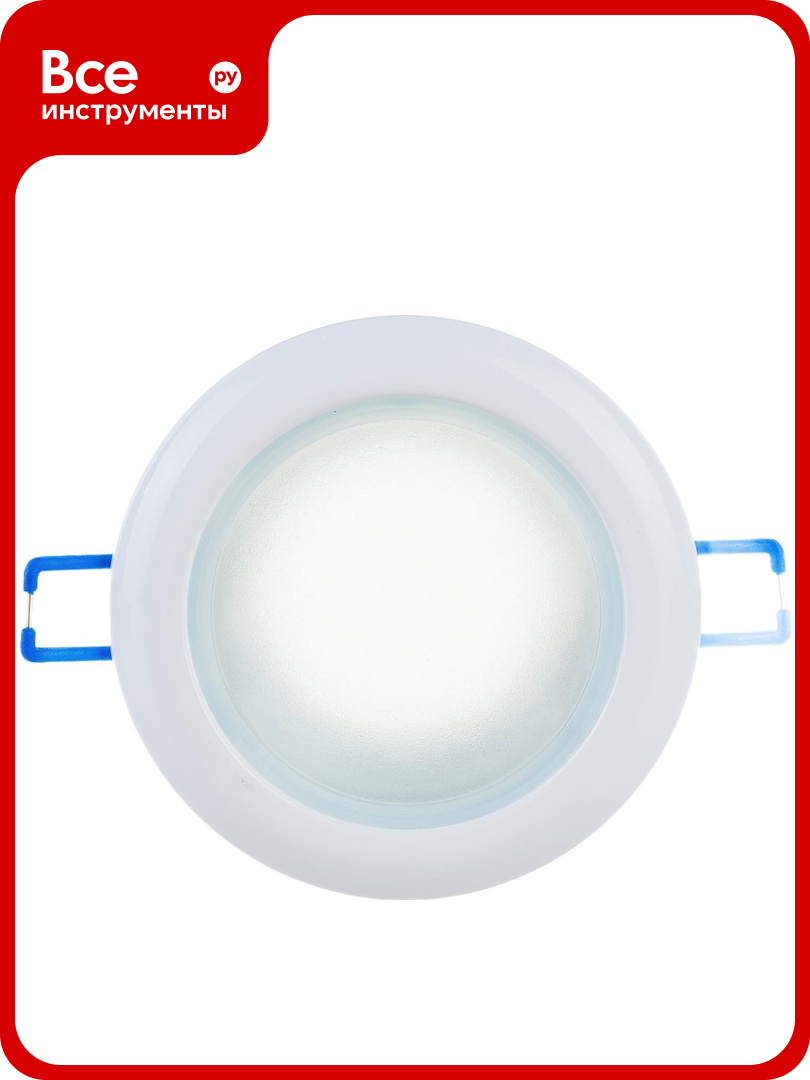 Встраиваемый светильник Ecola MR16 DL80 GU5.3 влагозащищенный IP65 белый 32x93 FW1680EFY