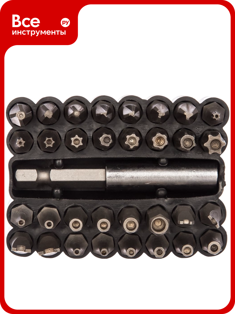 Биты специальные Cr-V 33 предмета STAYER Master 26084-H33