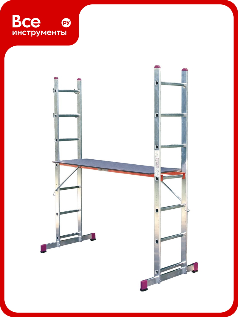 Малые лестничные подмости 2х7 Krause Corda 080103