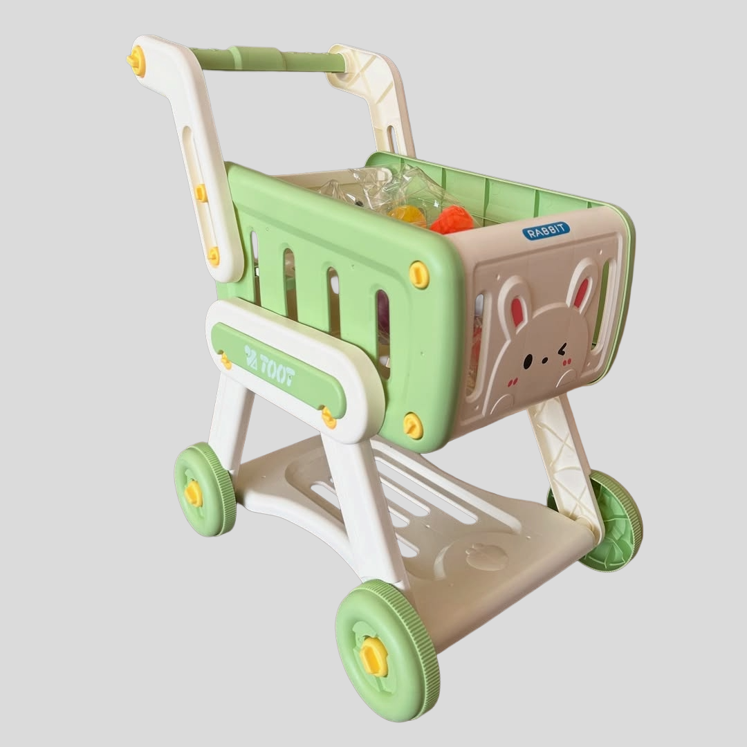 Коляска для кукол Amin toys, детская, для детей от 2 лет, цвет зелёный