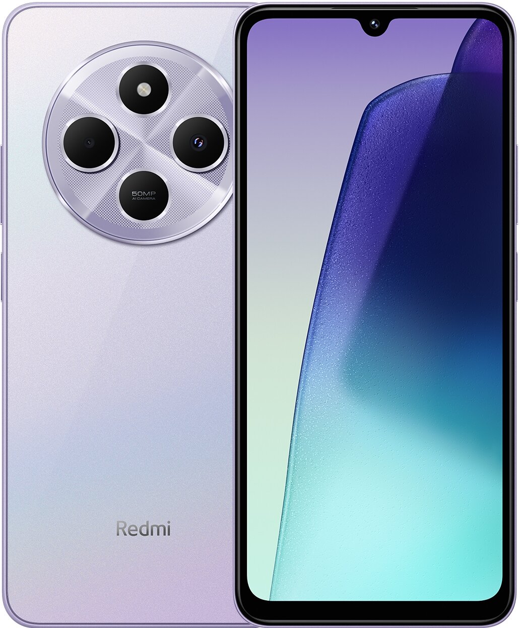 Смартфон Xiaomi Redmi 14C 128Gb 4Gb сиреневый 3G 4G 2Sim 6.88" IPS 720x1640 And14 50Mpix 802.11 a/b/