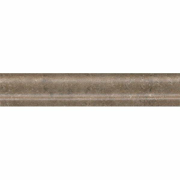 Бордюр керамический Kerama Marazzi BLD016 Виченца коричневый 15x3x1.6 см (цена за 1 штуку)