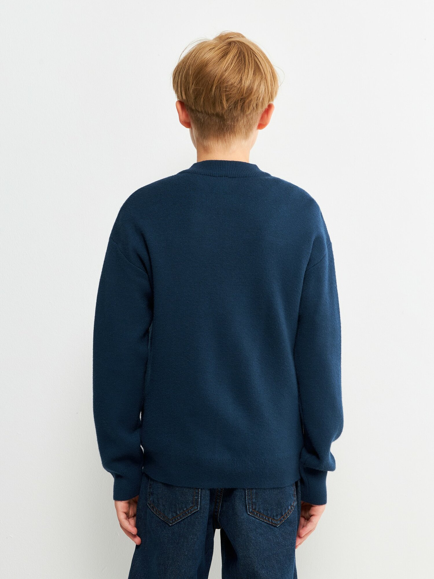 Кардиган Acoola, размер 140, темно-синий — фото 1