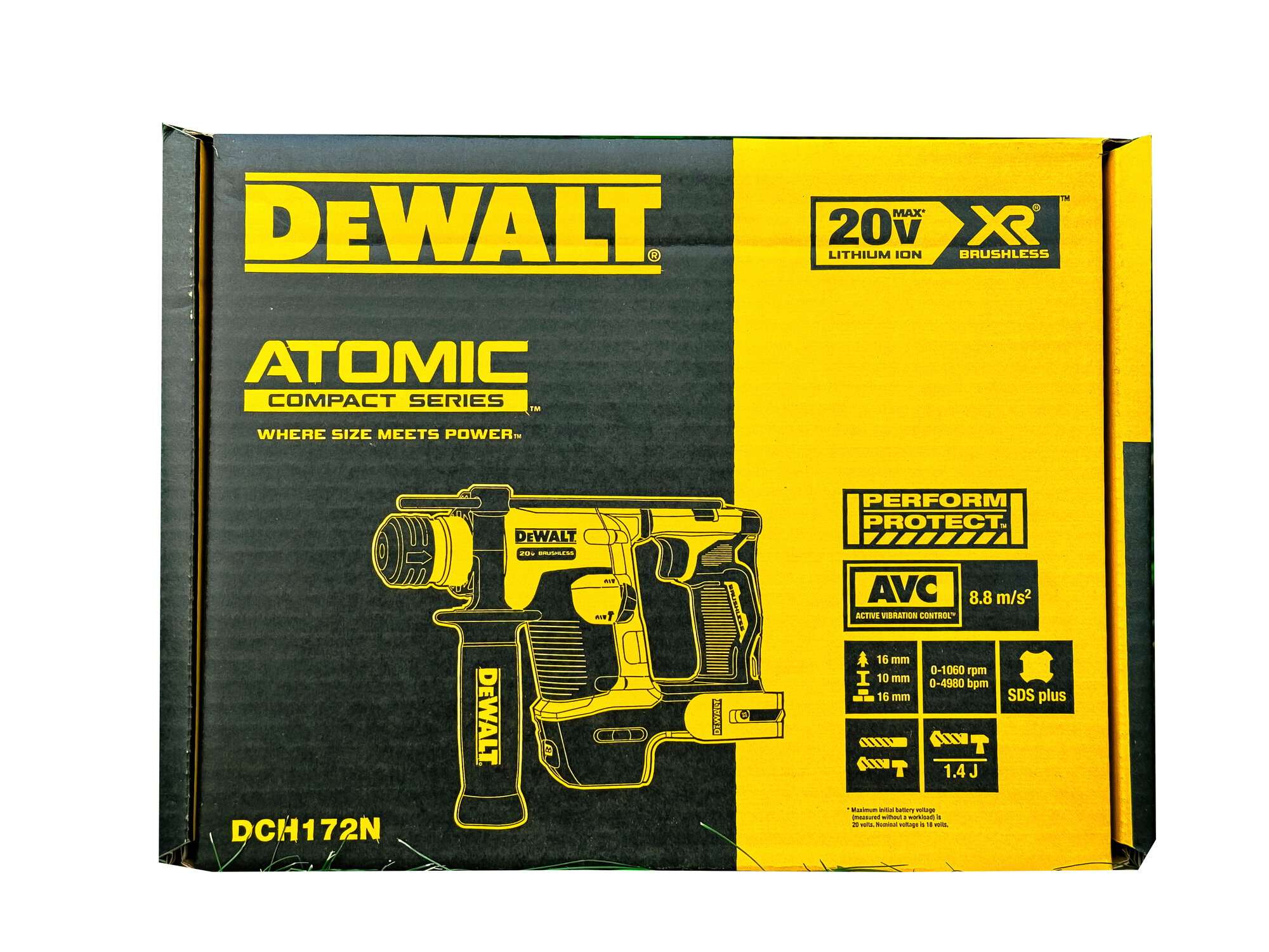 Аккумуляторный перфоратор DeWALT DCH172N 20В