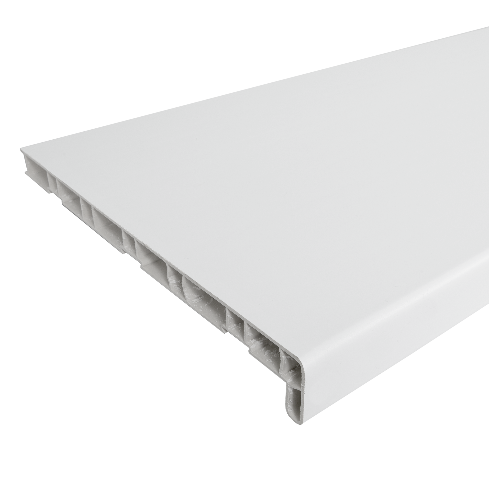 Подоконник ПВХ 2000x300 мм цвет белый