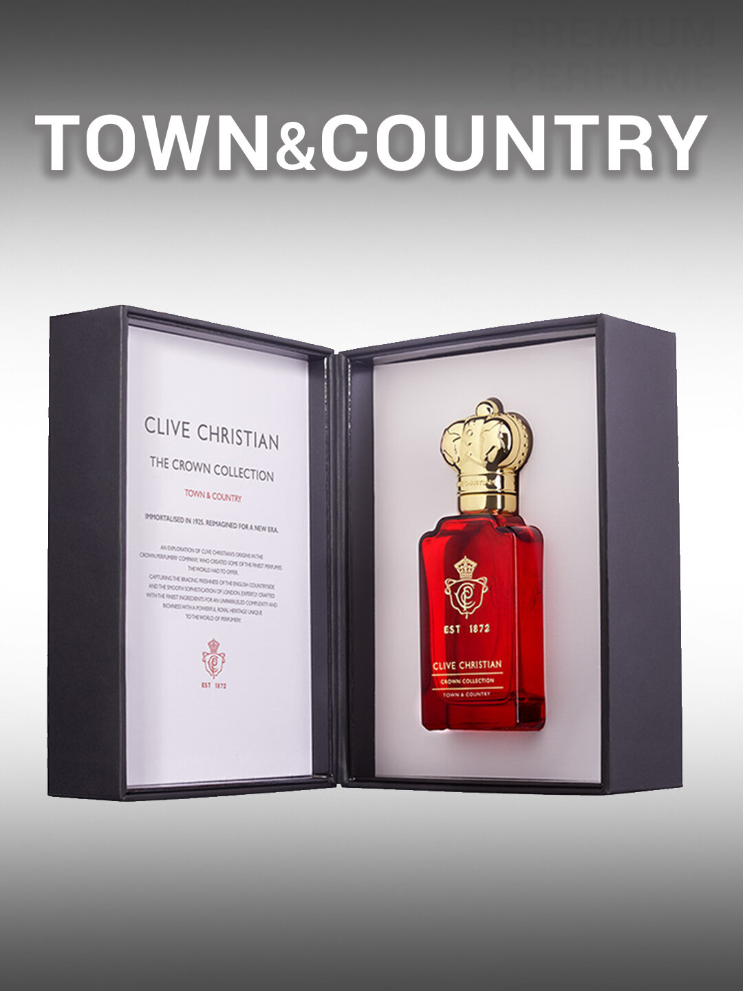 Элитный аромат Clive Christian Town & Country с благородными нотами для мужчин и женщин