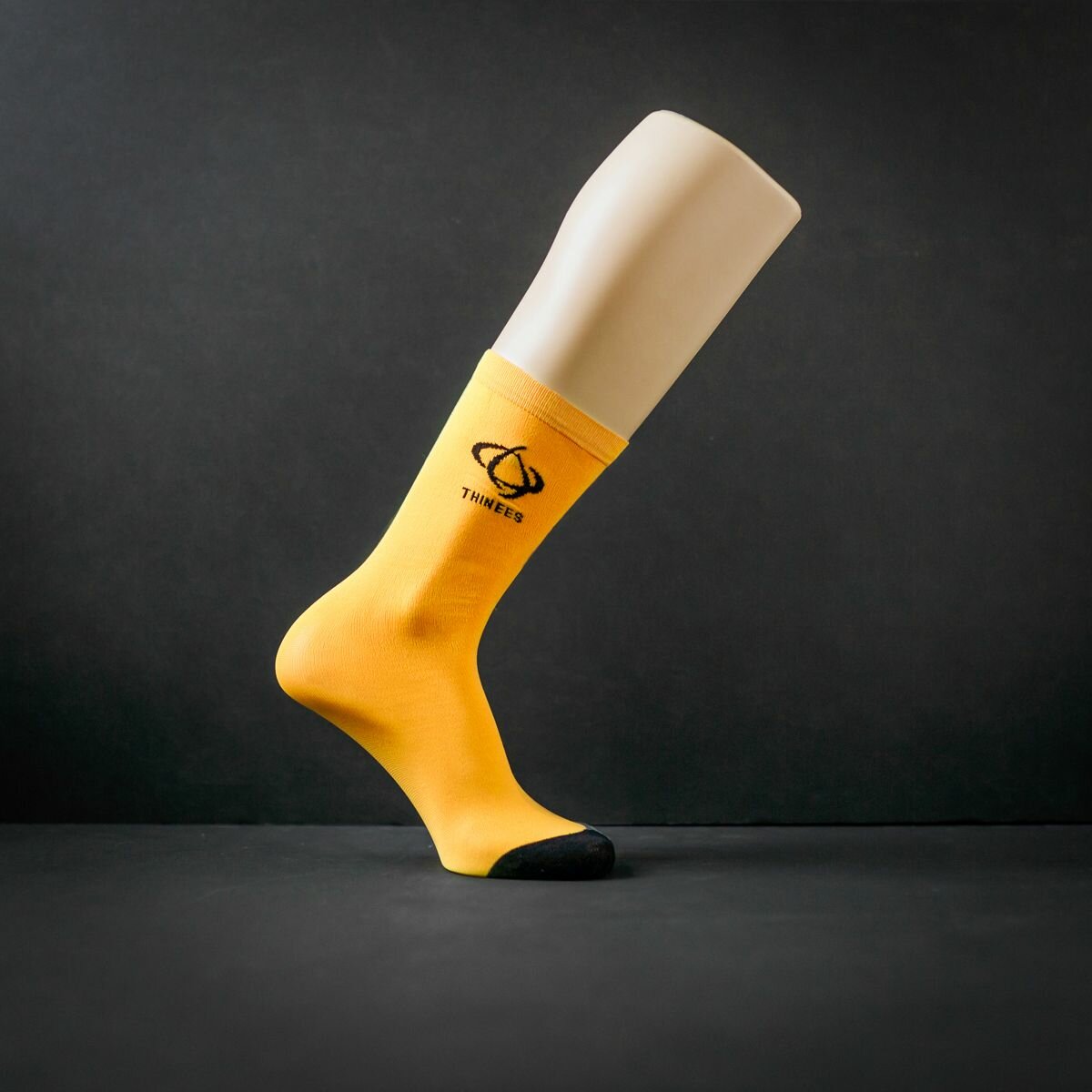 Ультратонкие носки для коньков, Thinees, Short, Gold