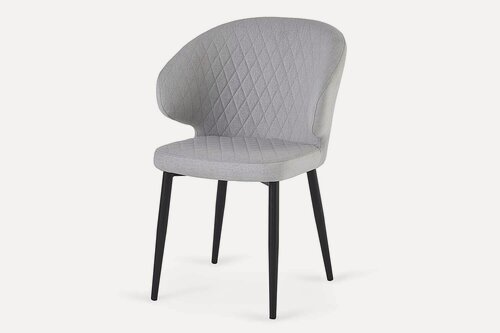 Изображение товара Стул кухонный Hoff Color, 62х86х58 см, со спинкой, цвет чёрный, серый