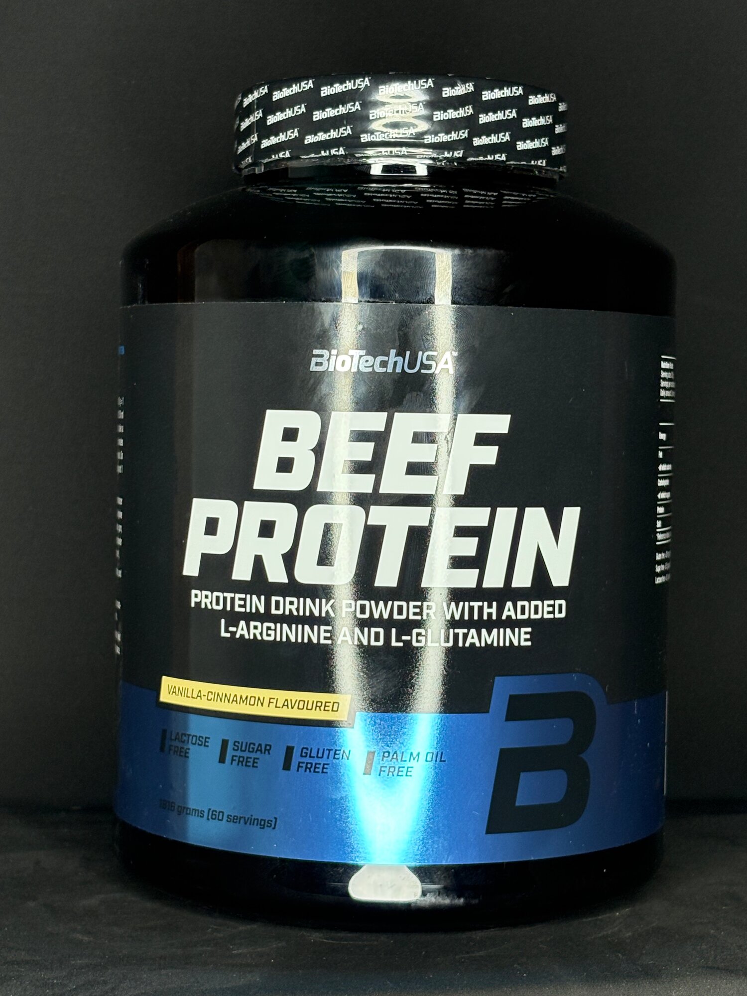 Протеин BioTech USA Beef Protein Vanilla Flavored, говяжий, без лактозы/ГМО/глютена, 1.816 кг