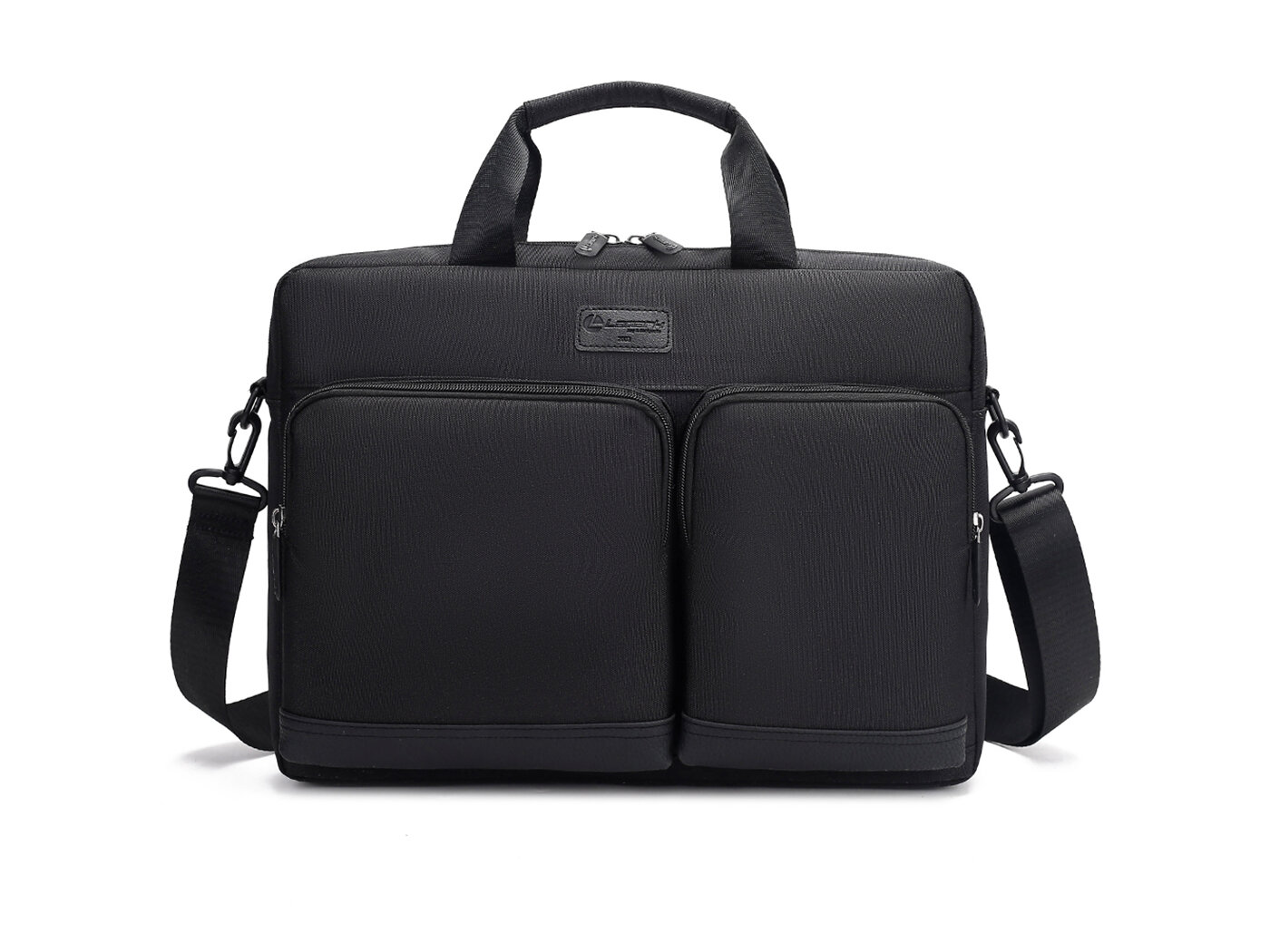 Сумка Lamark L255 для ноутбука 15.6" (полиэстер, цвет - черный, 41 x 30 x 6 см, 550 г) L255 Black