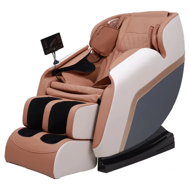 Фотографии Массажное кресло BOOKER СХ830, с функцией прогрева и нулевой гравитацией, цвет золотой