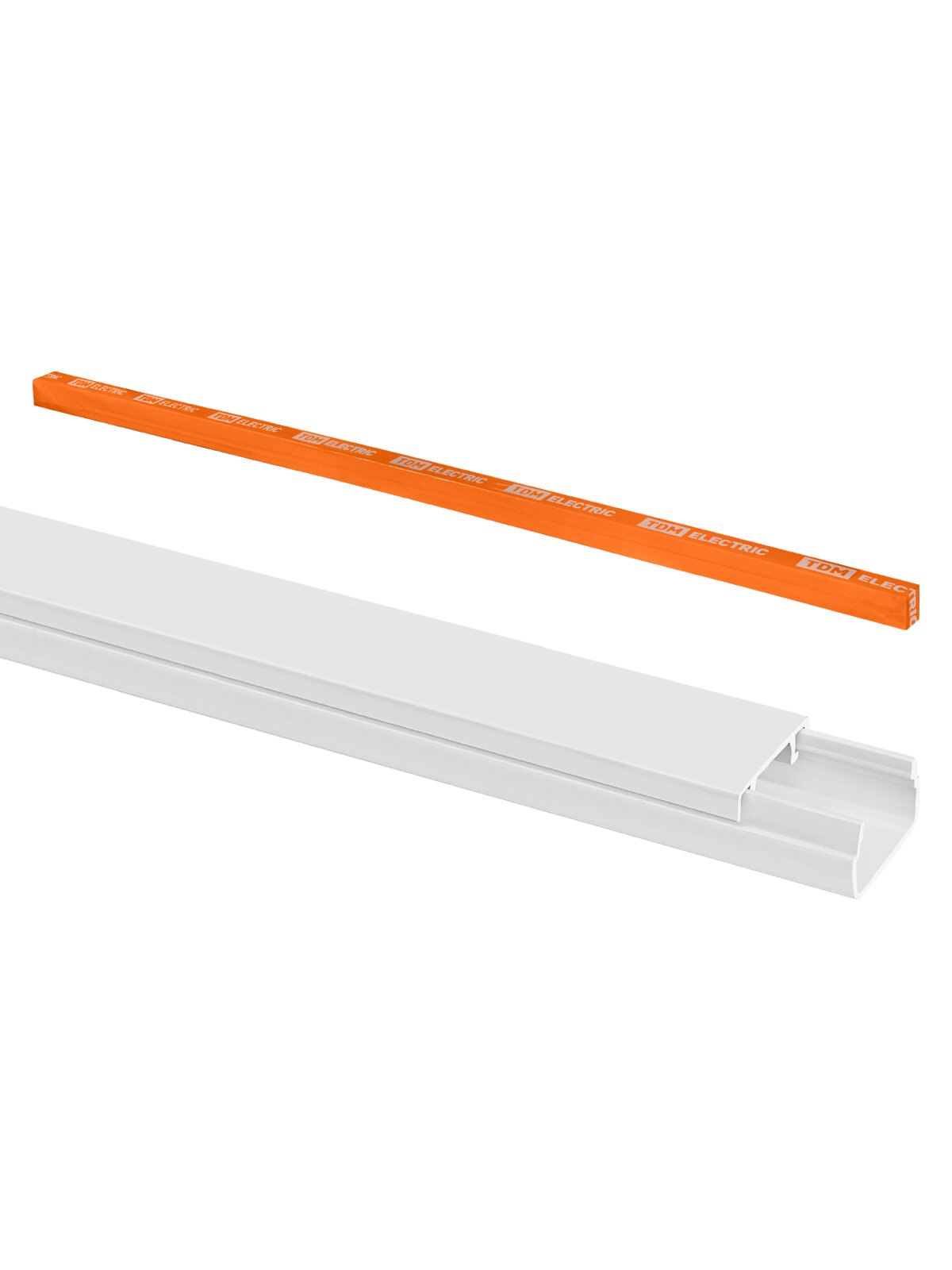 Кабель-канал 15х10 (12 шт по 2 м) белый (розн. упак.) TDM Electric