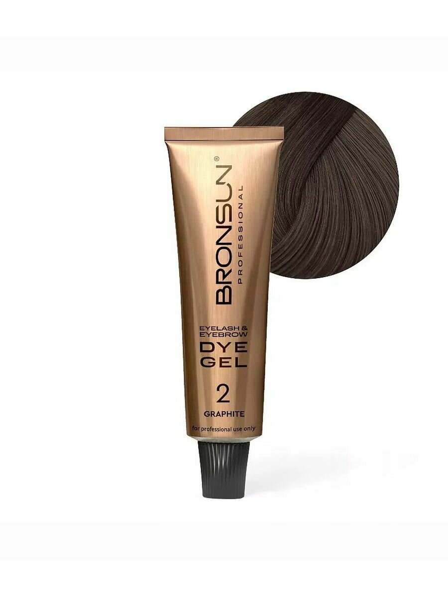Гель-краска для ресниц и бровей BRONSUN15 мл — фото 1