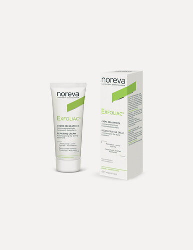 Изображение товара Крем NOREVA "Exfoliac" восстанавливающий, увлажняющий, 40 мл