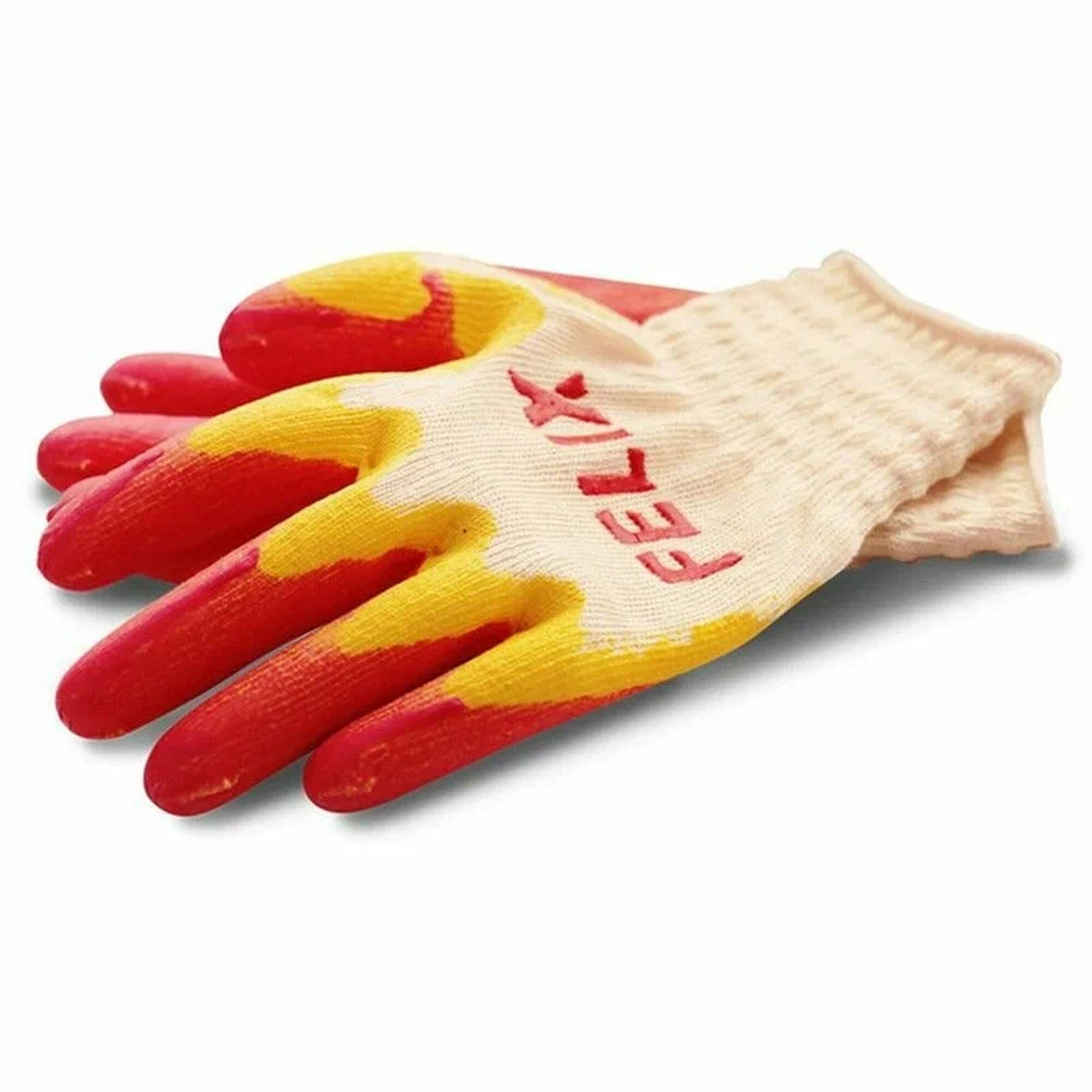 Перчатки Felix 410060011 с латексным покрытием хлопок 1 пара