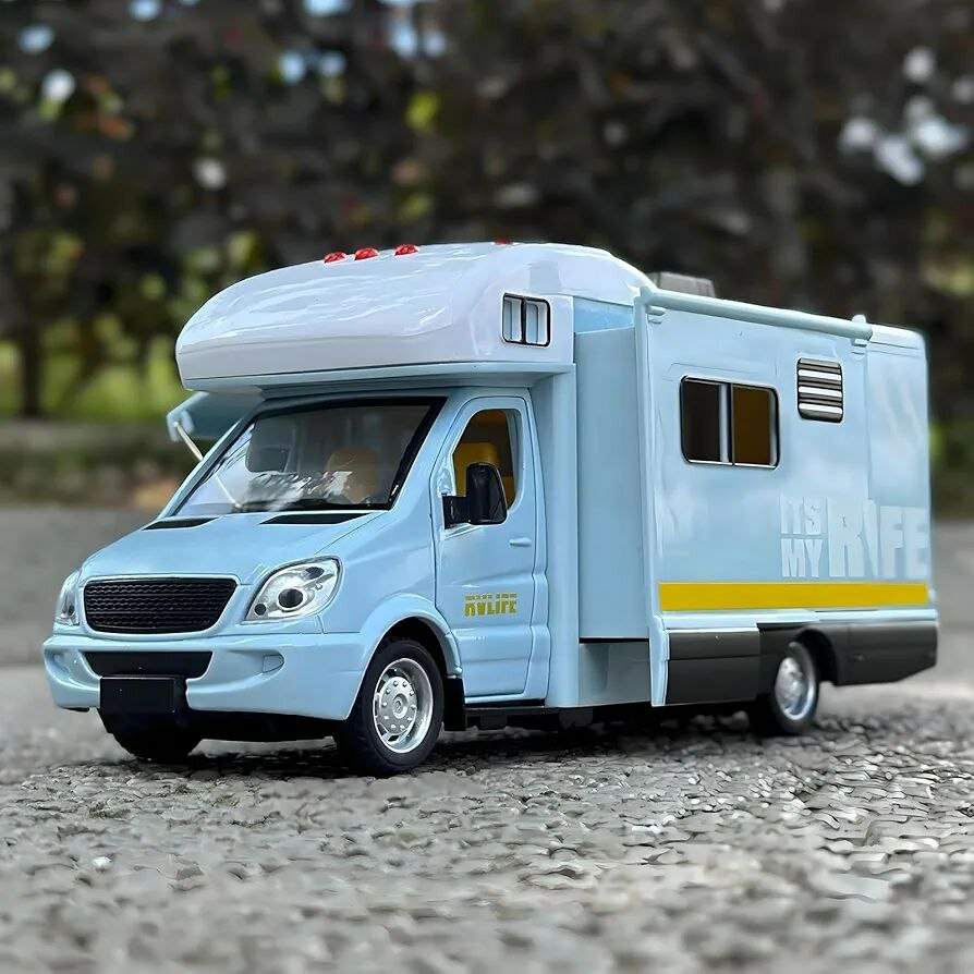 Camper RV игрушки для дома на колесах литой под давлением металлическй автомобиль