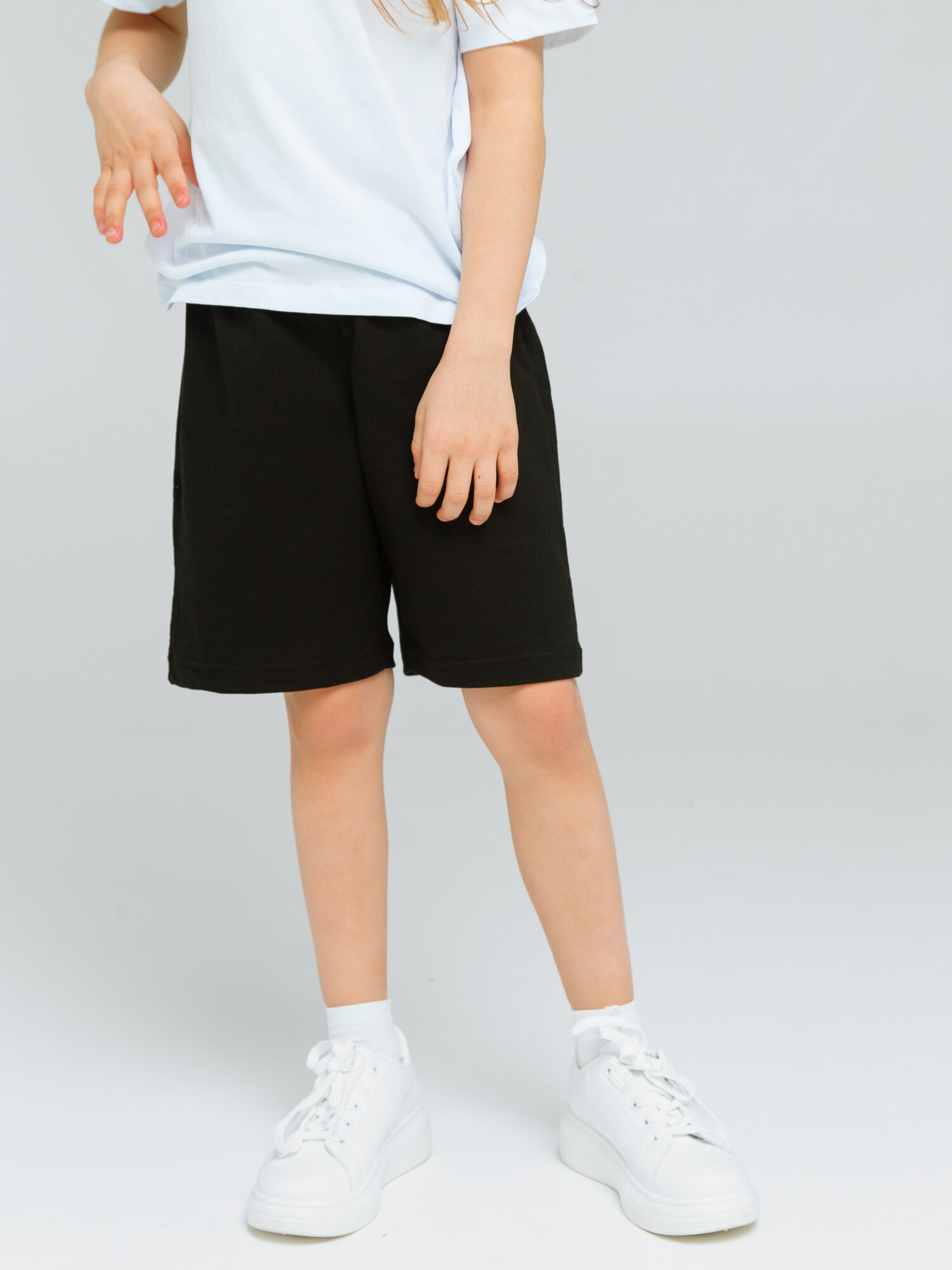 Шорты Ohana kids спортивные размер 134 черный