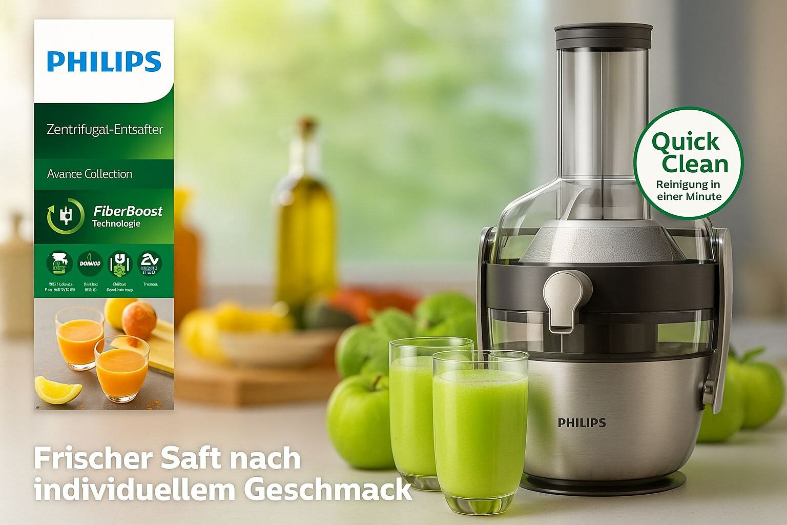 Соковыжималка PHILIPS HR1922/21 Avance Collection, 1200Вт. Ваш любимый свежевыжатый сок с мякотью