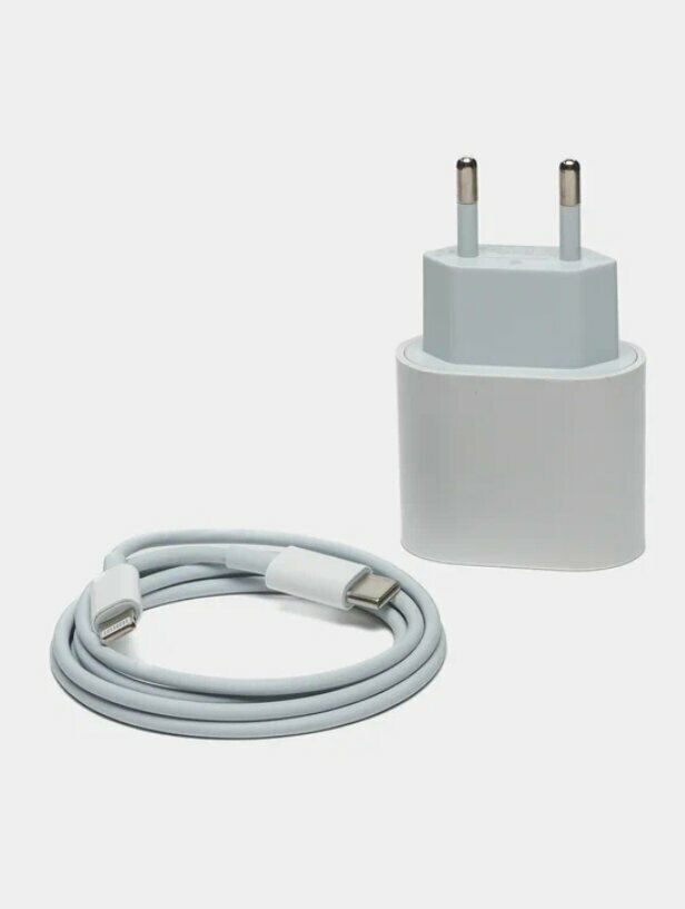 Зарядное устройство, для iPhone XR/11/12/13/Mini/Max, 20W, USB-C — фото 1