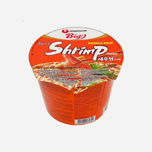 Изображение товара Лапша быстрого приготовления Nongshim с креветкой острая 115 г, Южная Корея