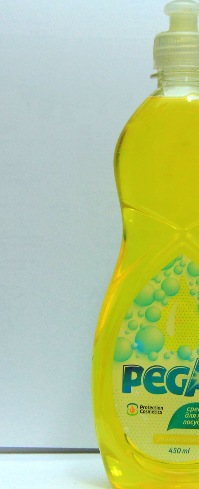 Средство для мытья посуды Pegas, универсальное, жидкость, 450мл — фото 1