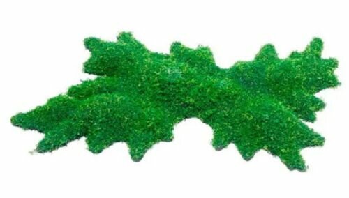 Fauna International Декорация для аквариума Зеленый мох, пластиковая, 22х13х2.5см