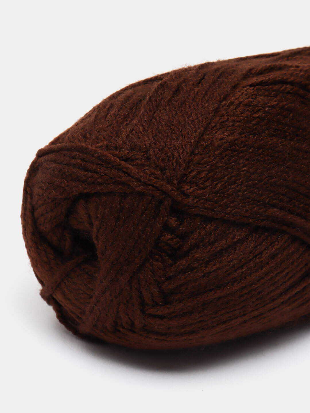 Пряжа Kartopu Gonca, акриловая, для вязания, шоколадная, 100 гр — фото 1