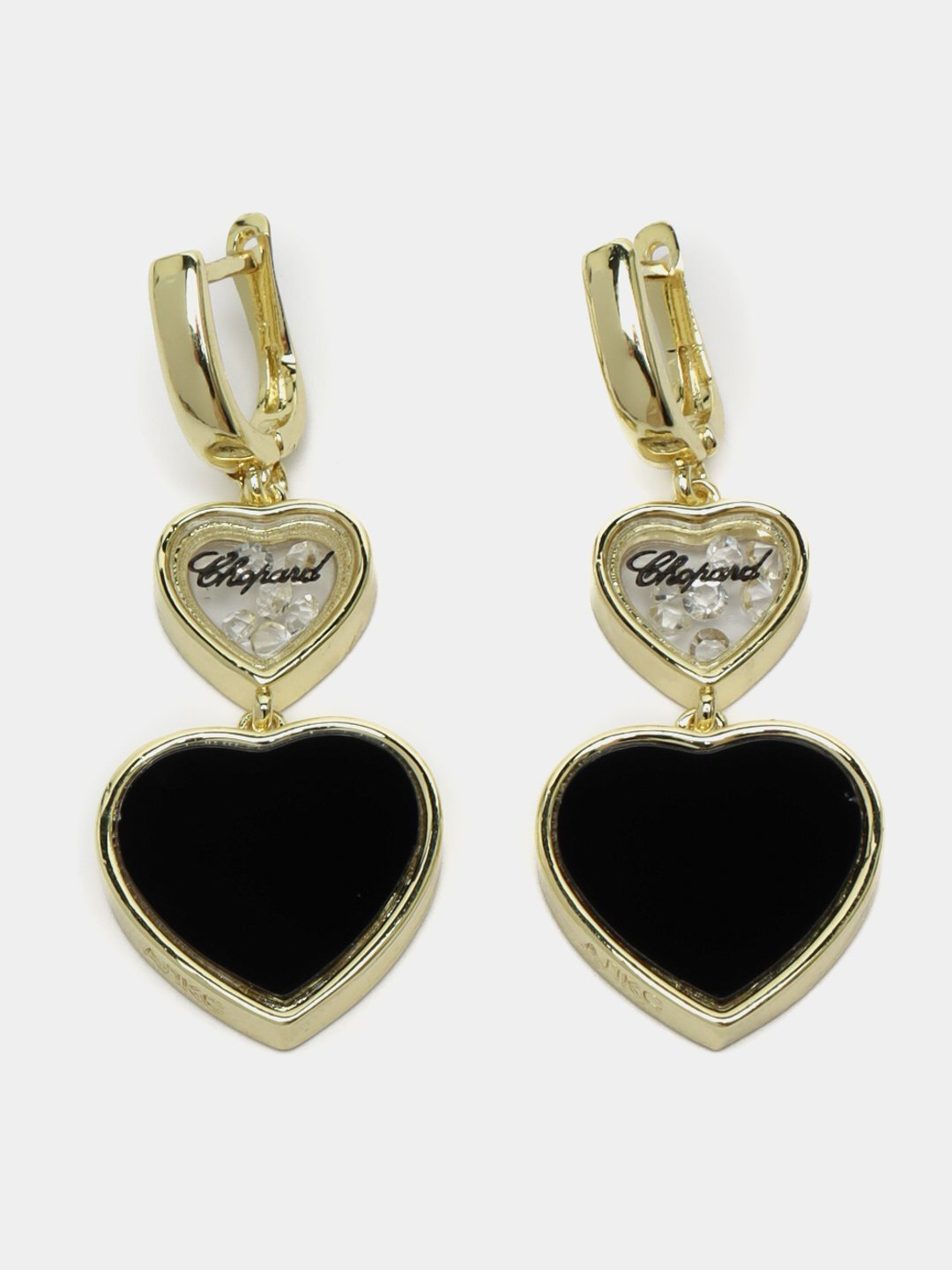 Комплект бижутерии: зажим для платка, азурит